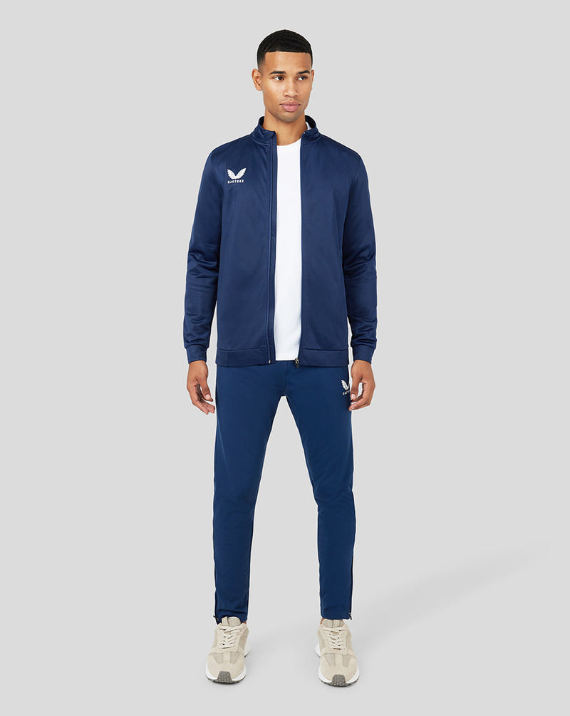 Mens Castore Track Jacket in Navy