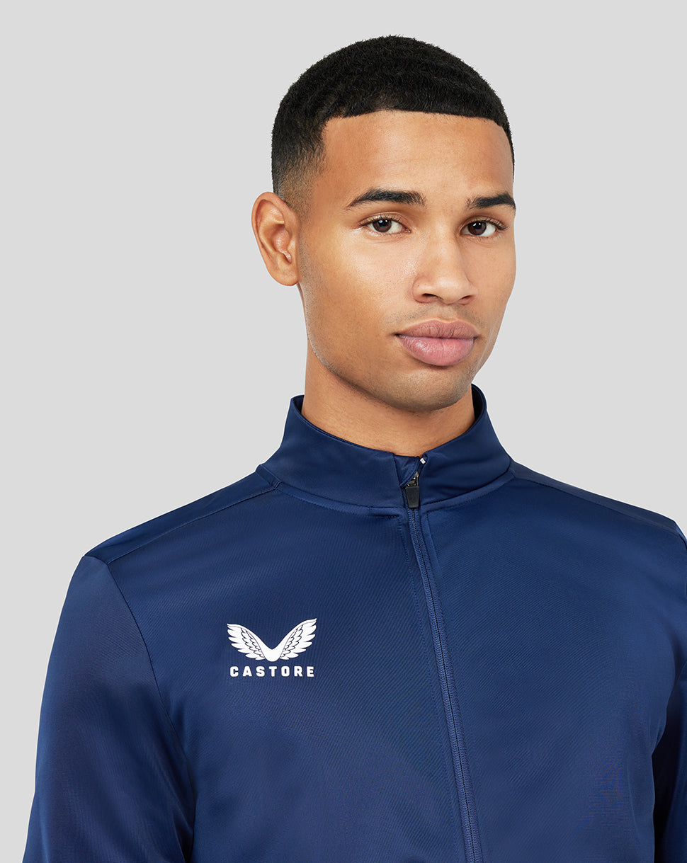 Mens Castore Track Jacket in Navy