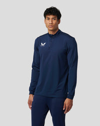 Mens Castore 1/4 Zip in Navy