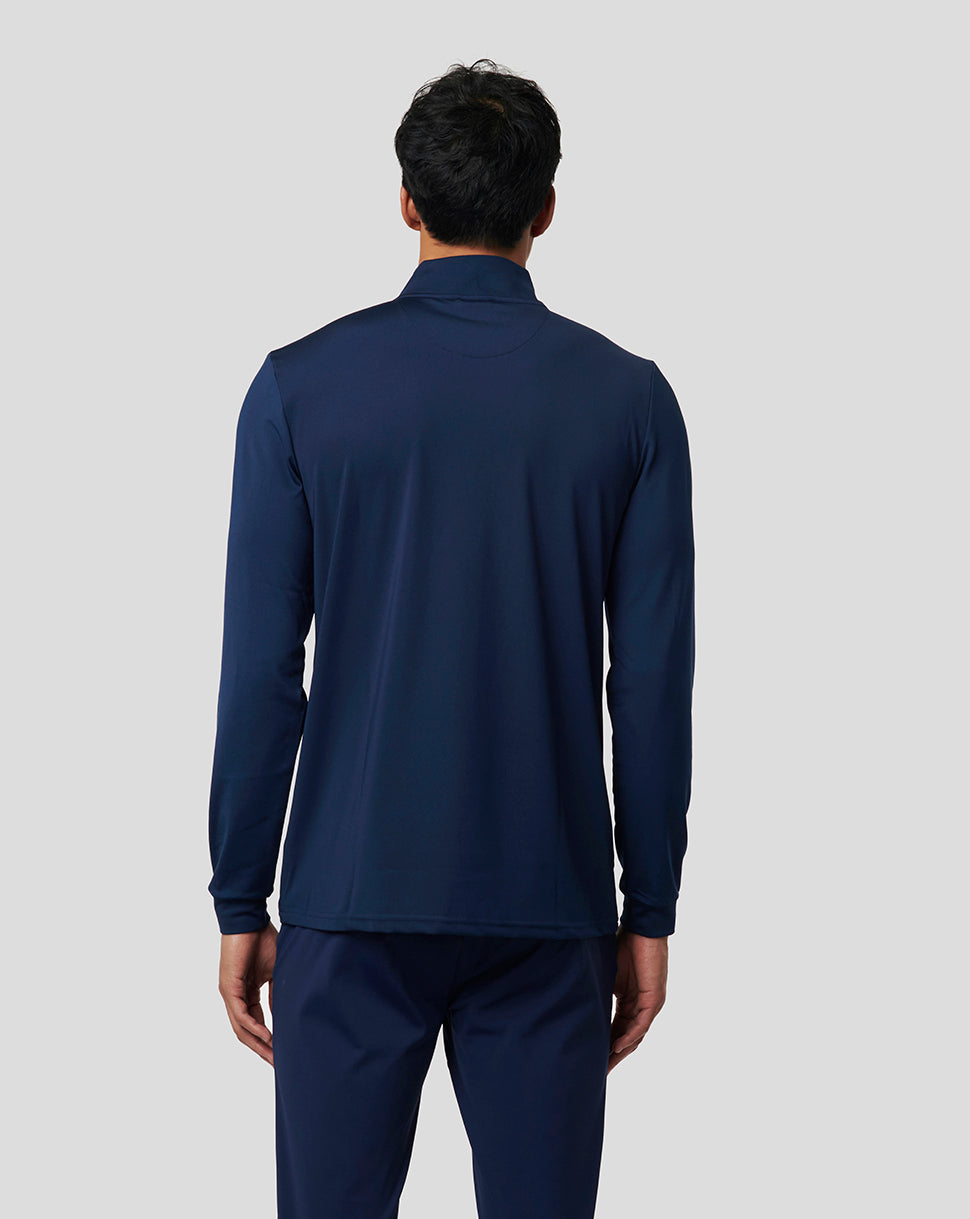 Mens Castore 1/4 Zip in Navy