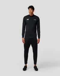 Mens Castore Bulk™ X Castore Quarter Zip Midlayer in Black