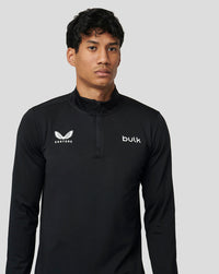 Mens Castore Bulk™ X Castore Quarter Zip Midlayer in Black