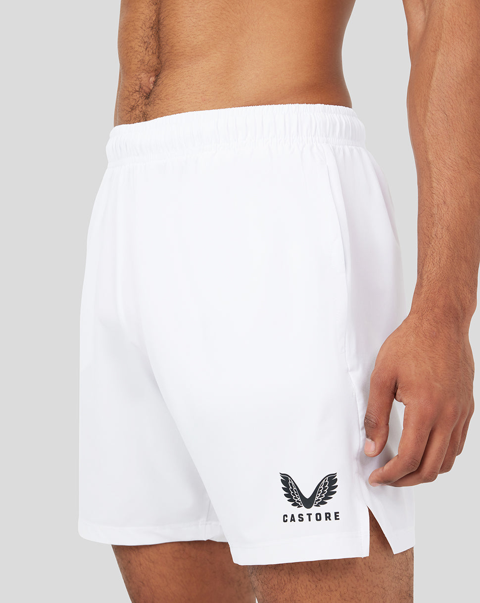 Mens white shorts with pockets best sale