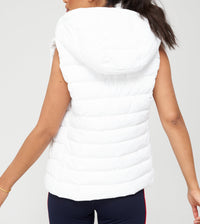 Womens Tommy Jeans Coat in White