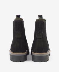 Womens Bredon Suede Chelsea Boot in Black