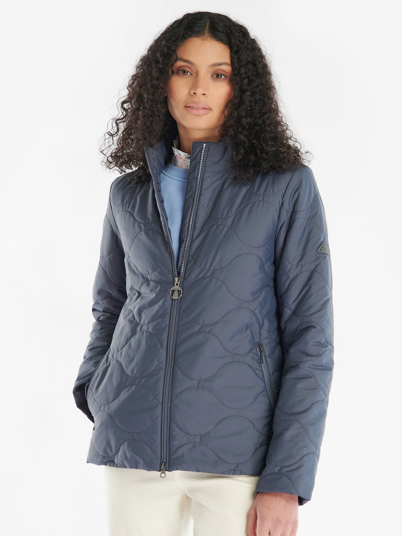 Barbour Womens Bindweed Fabric Quilted Jacket