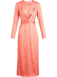Womens Jakke Harper Dress With Bone Print Dress in Pink
