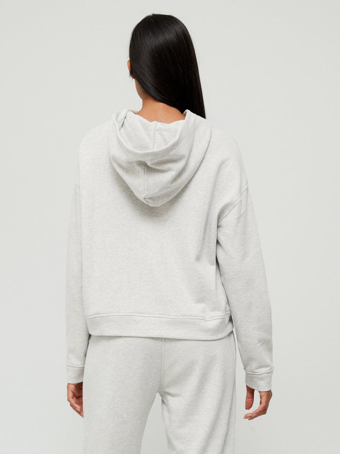 Womens Boss Hoodie in Silver