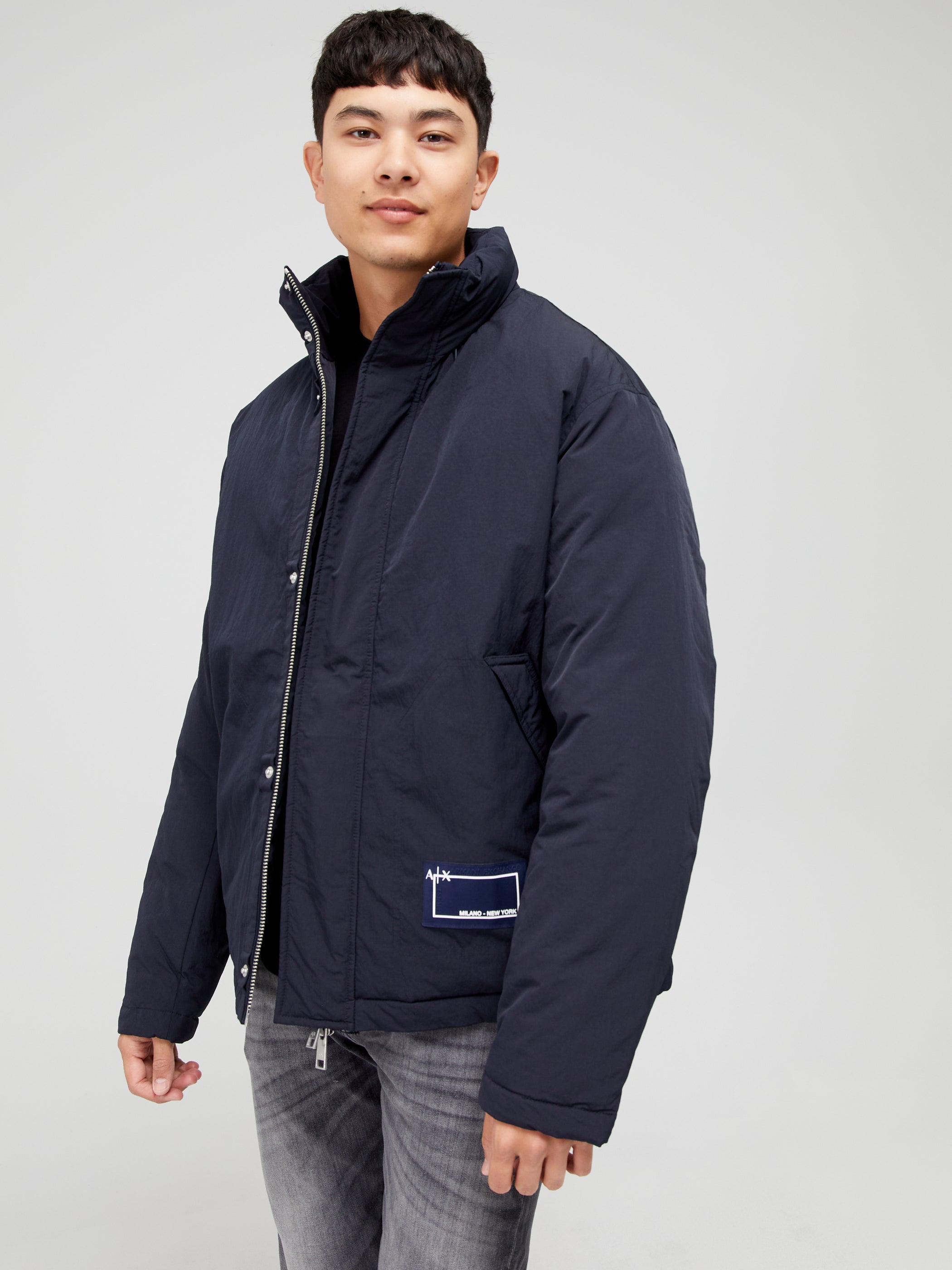 Armani exchange 2024 hooded jacket