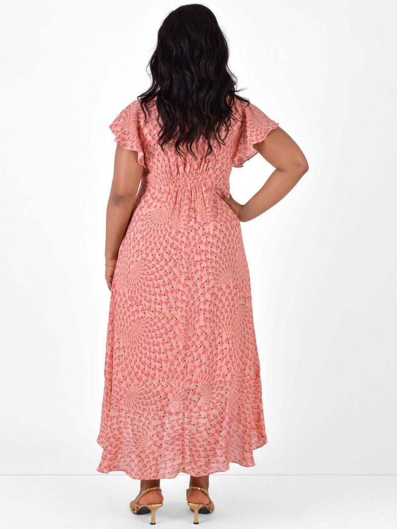Womens Live Unlimited Dress in Pink