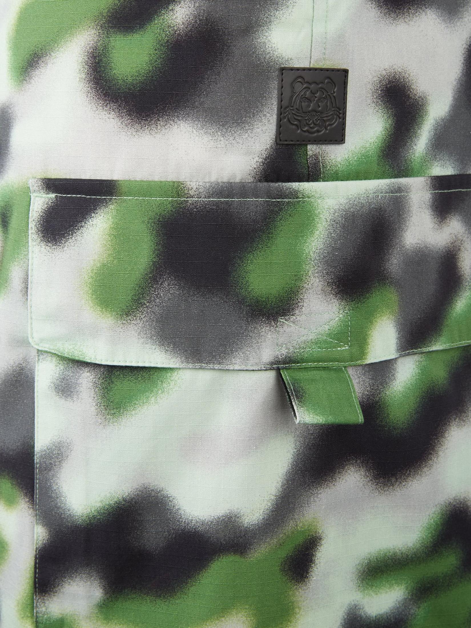 Mens Kenzo Camo Print Cargo Shorts in Green – Sale Lab UK