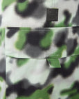 Mens Kenzo Camo Print Cargo Shorts in Green