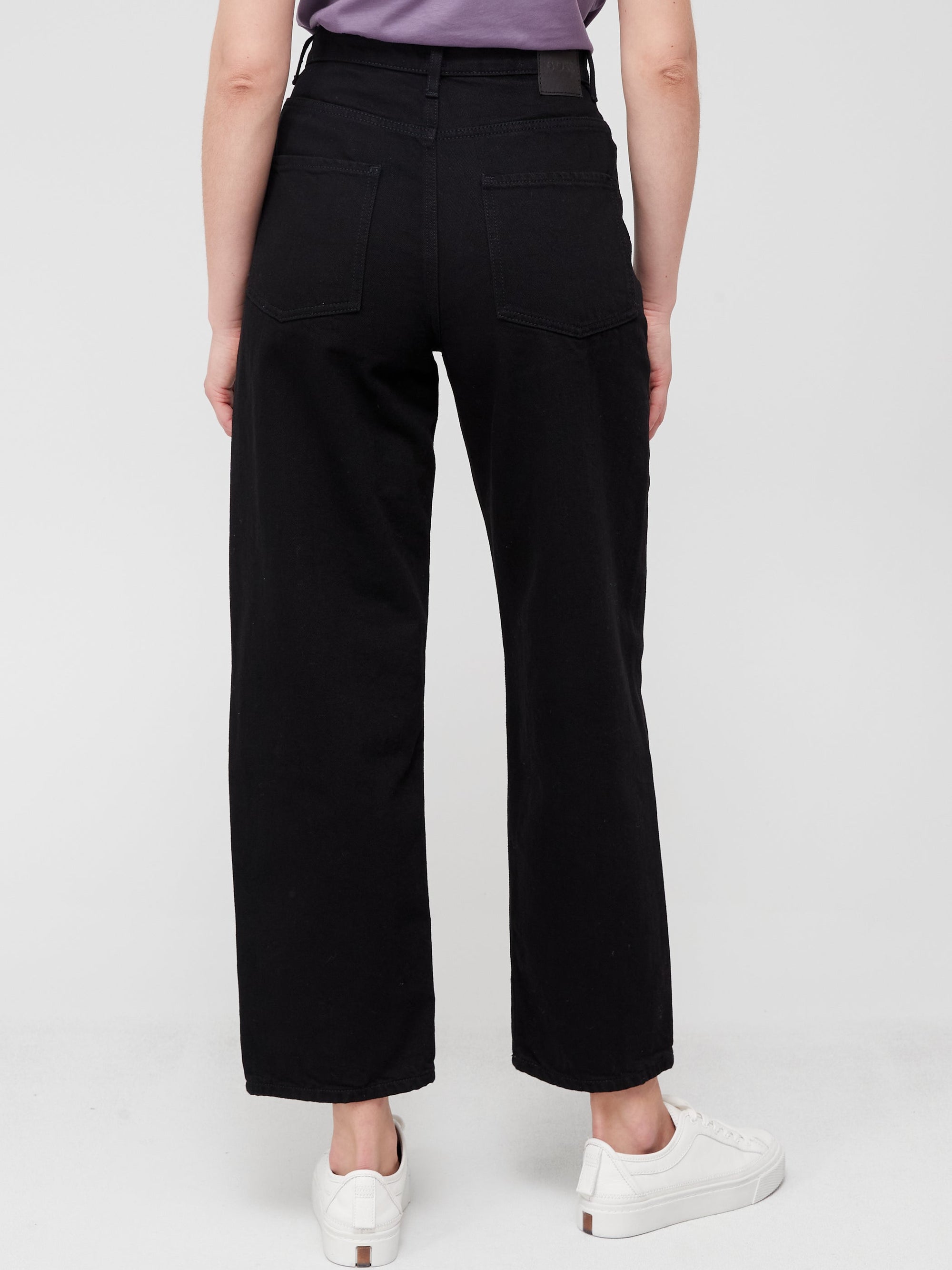 Boss Womens Modern Barrel Leg Jeans