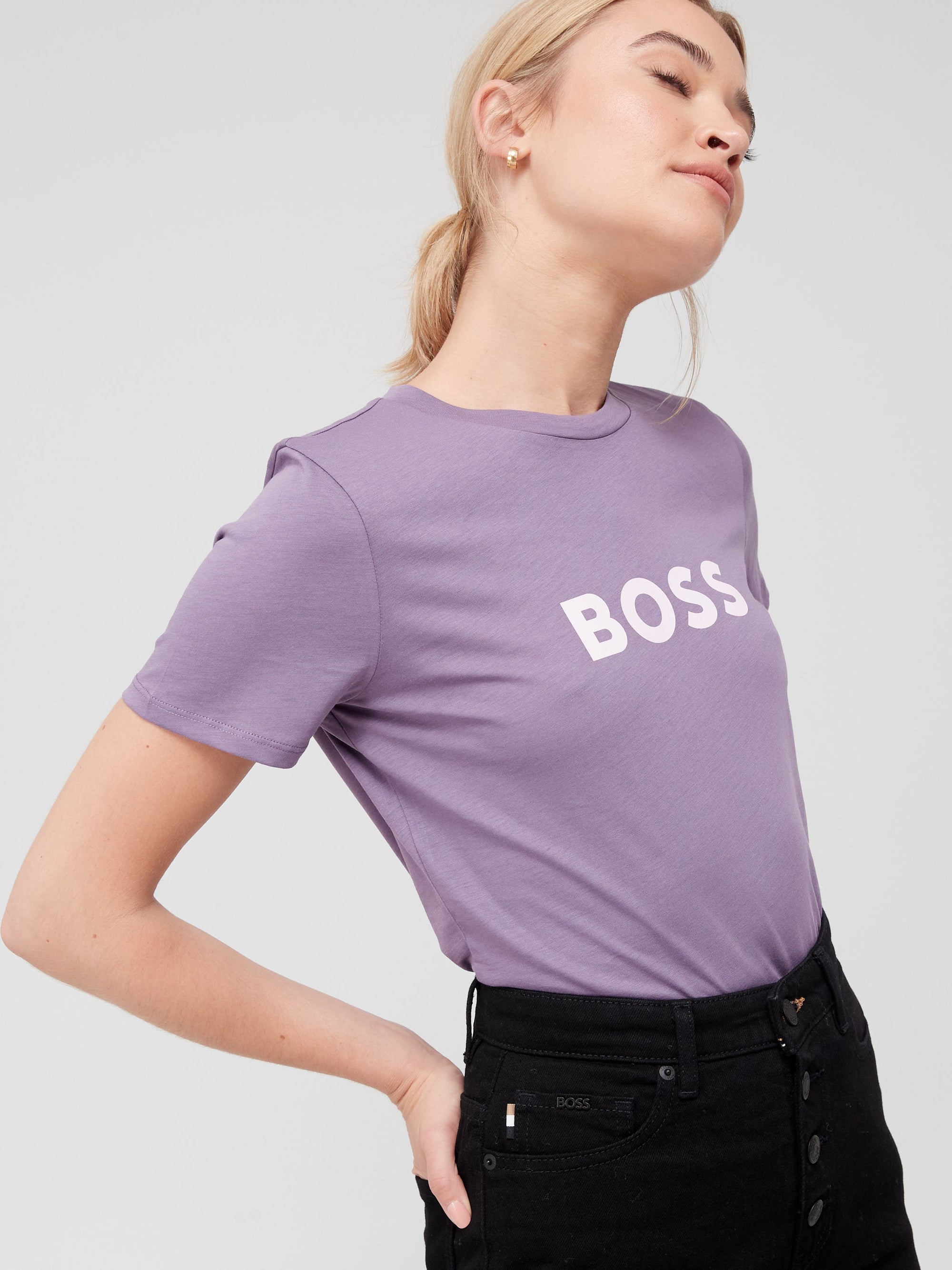 Boss Womens Modern Barrel Leg Jeans