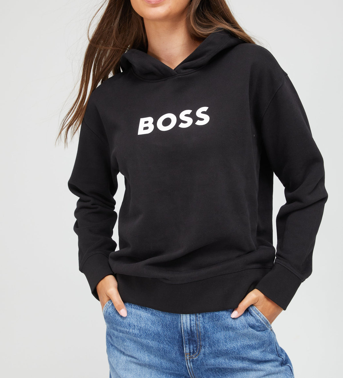 Womens Boss Hoodie in Black