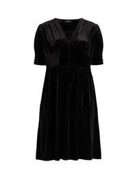 Womens Lauren By Ralph Lauren Dress in Black