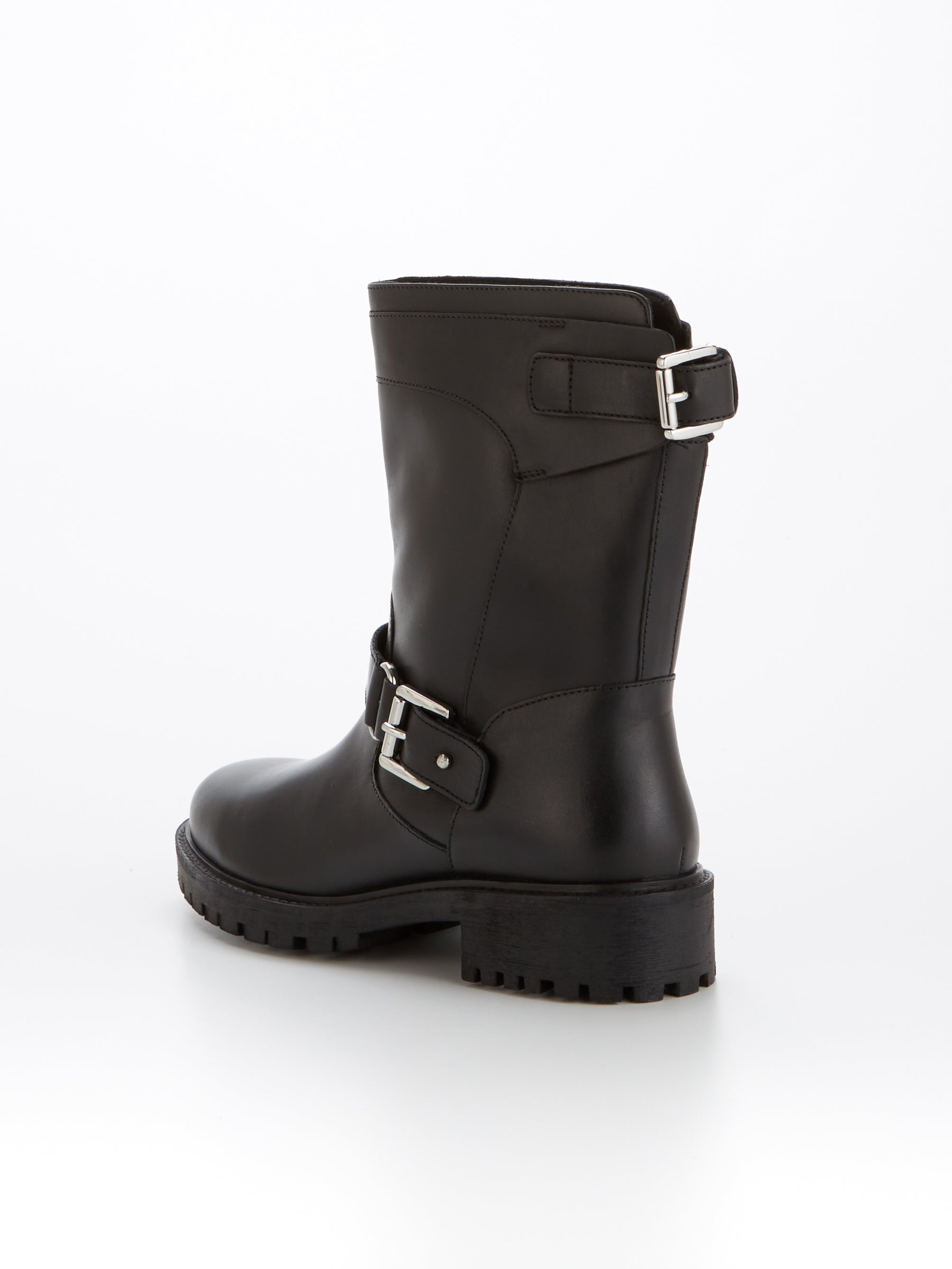 Womens Geox Hoara Calf Boots in Black Sale Lab UK