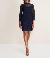 Womens Phase Eight Dress in Navy