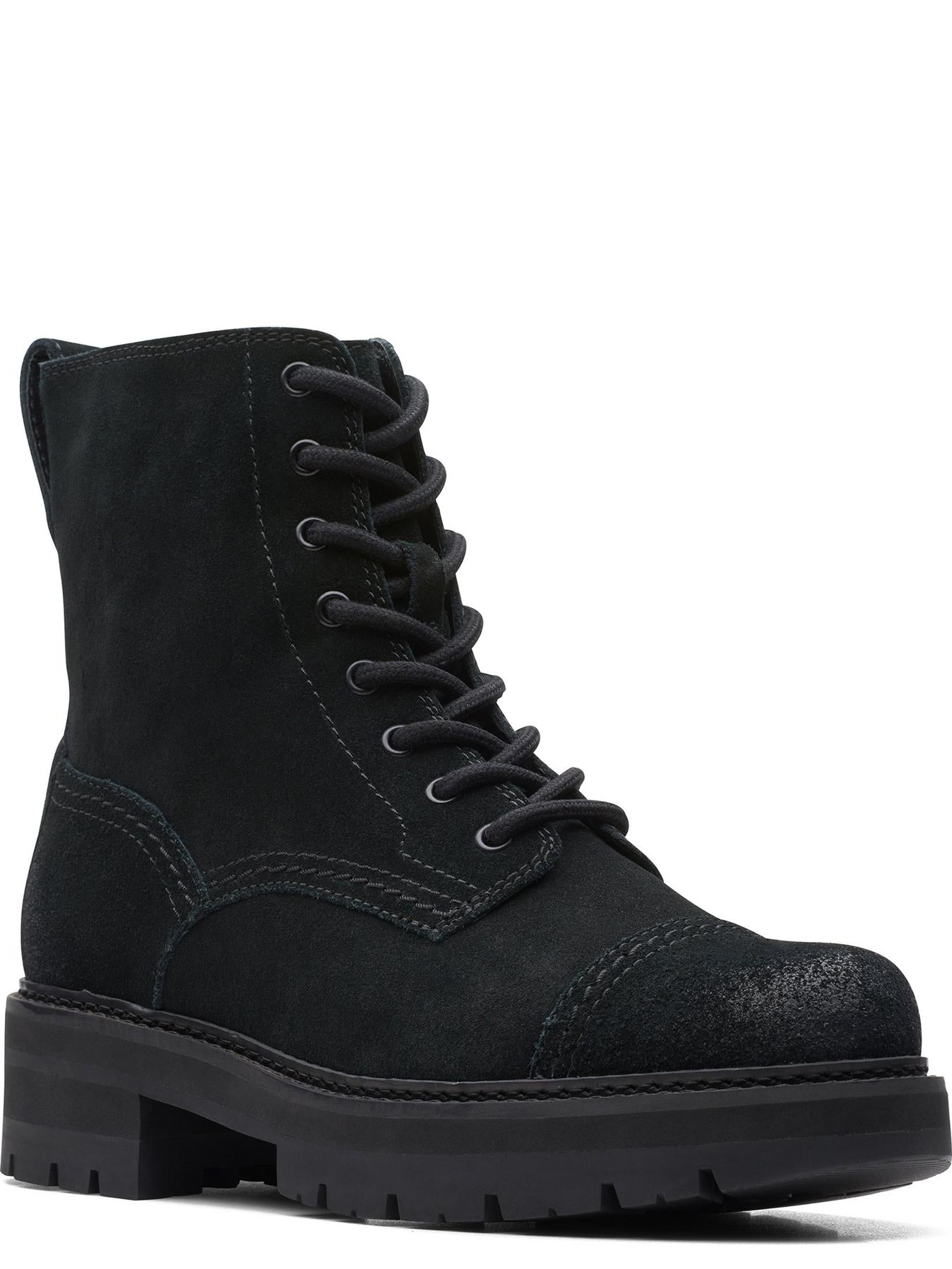 Clarks womens shop combat boots