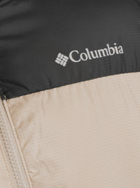 Mens Columbia Puffect Puffer Jacket in Stone