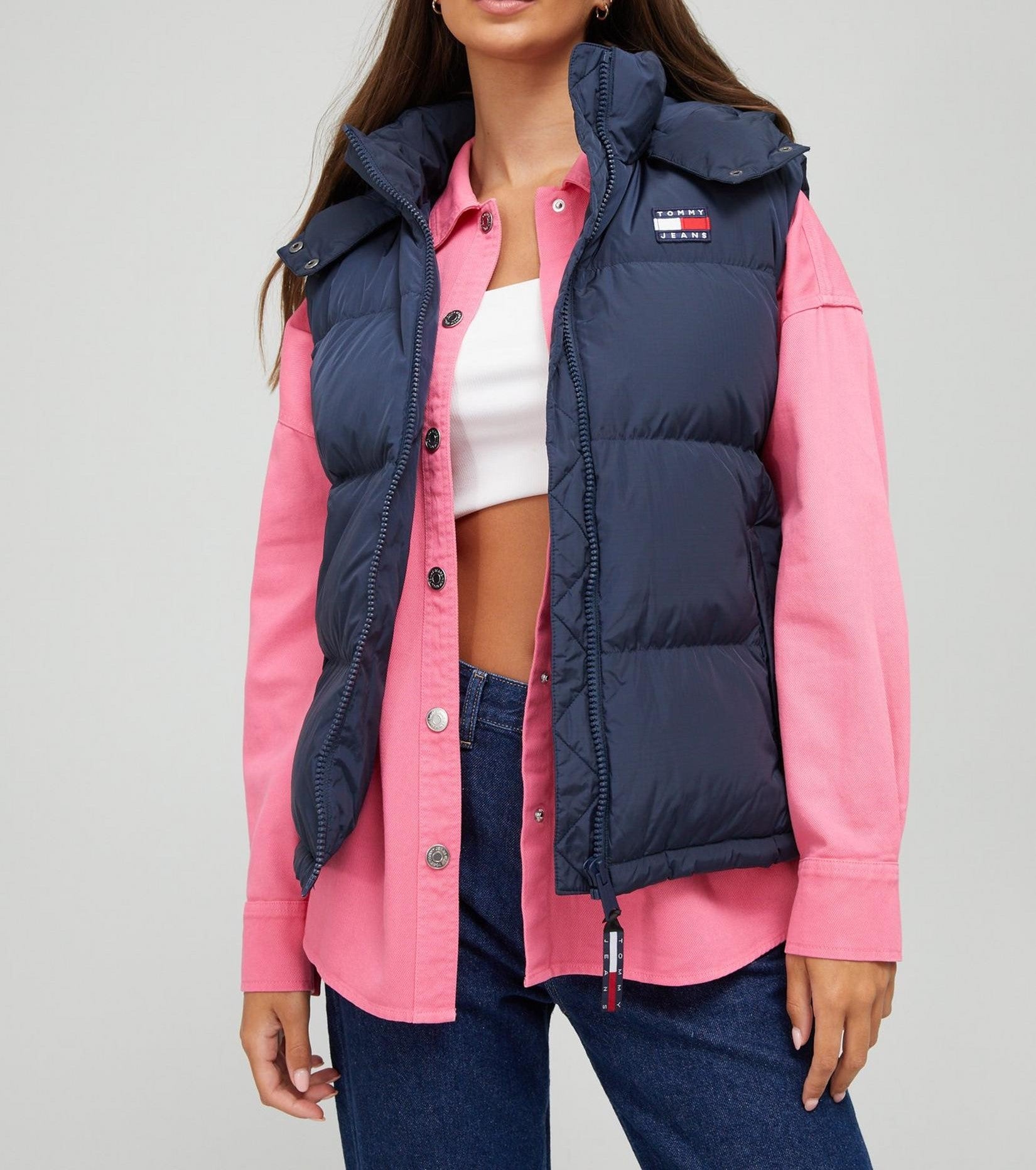 Womens tommy jeans clearance coat