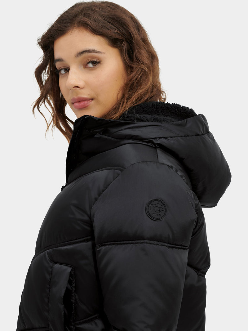 Ugg Ronney Cropped Padded Womens Jacket in Tarr