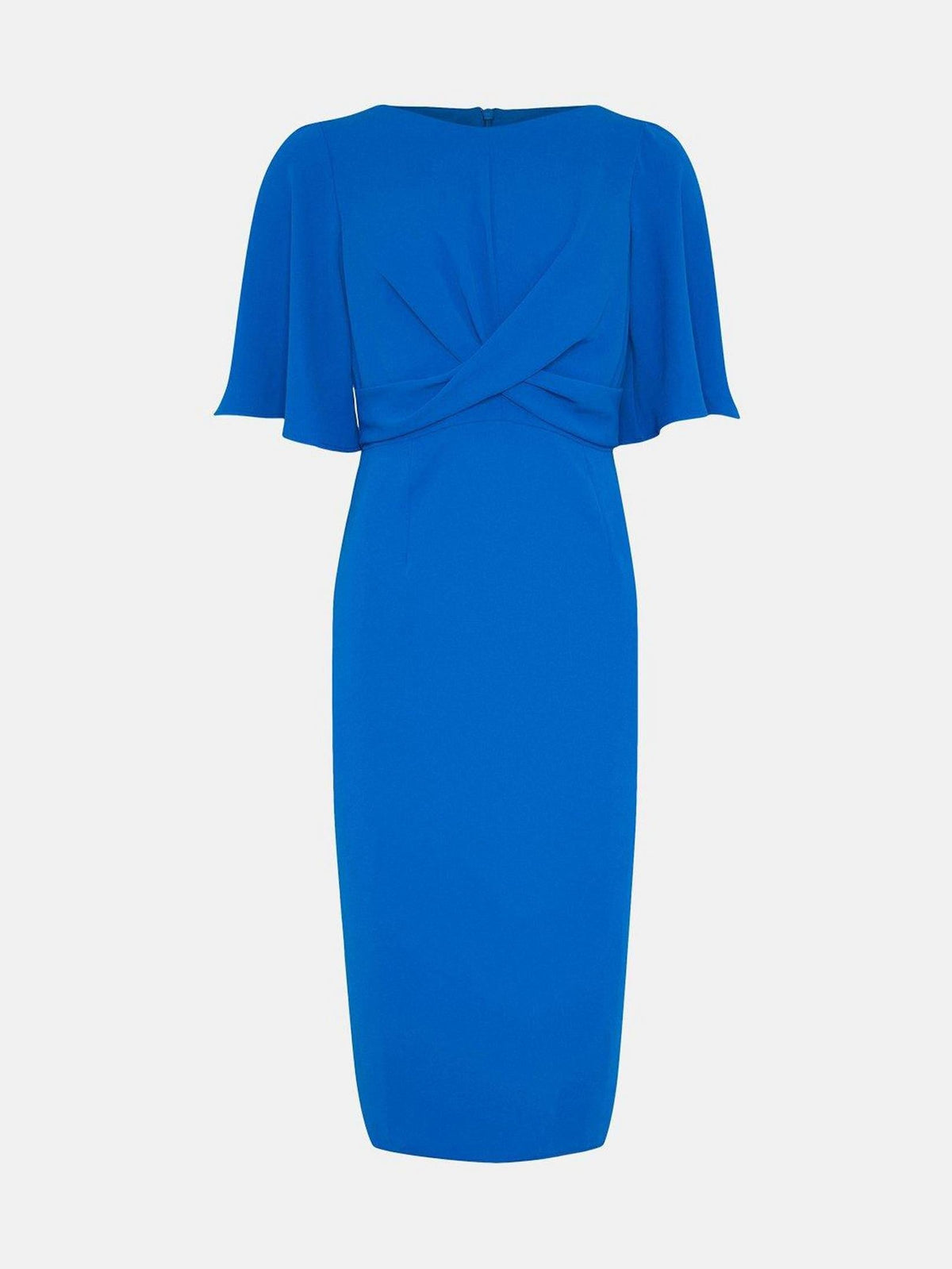 Womens Coast Midi Dress in Electric Blue