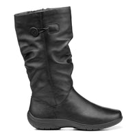 Hotter Womens Derrymore Ii Leather Wide Fit Boots