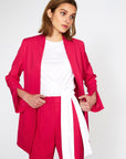 Womens Outline London The Blake Jacket in Pink