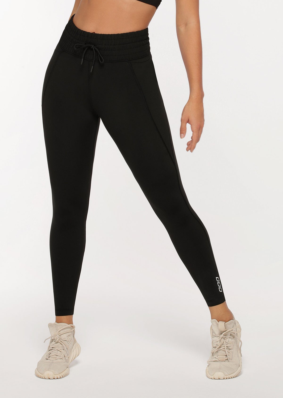 Lorna Jane Power To You Eco Phone Pocket Ankle Biter Leggings in Black