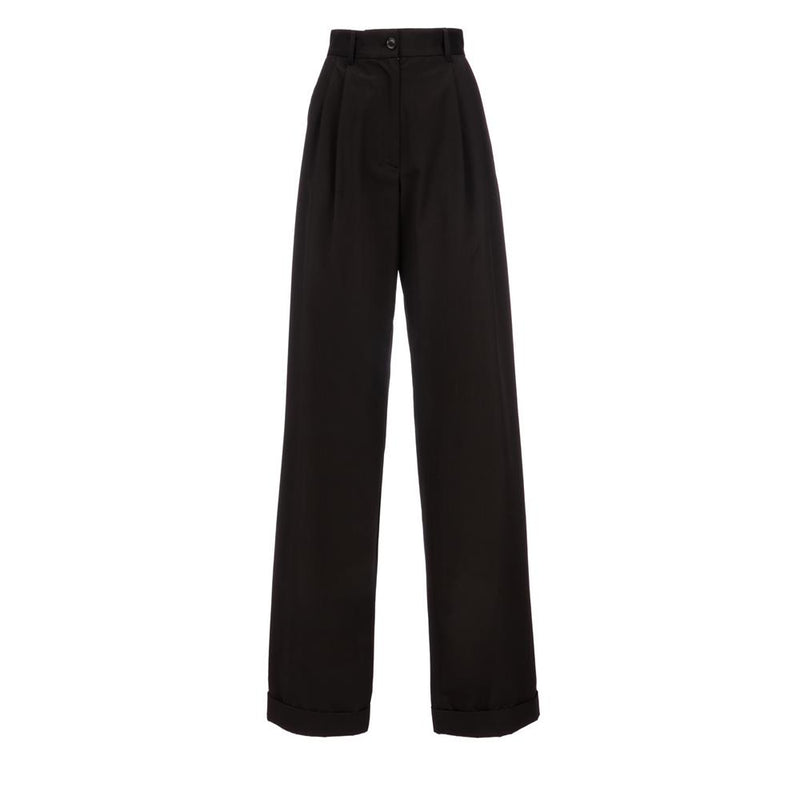 Bally Womens Ultra Flare Trousers in Black