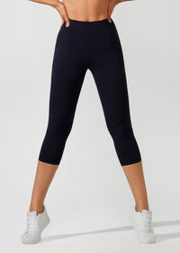 Lorna Jane Stabilised Core 7/8 Tight in French Navy