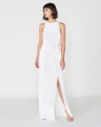 Womens Outline London Sorrell Slit Dress in White