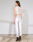 Womens Outline London The Bricklane Trouser in Silver