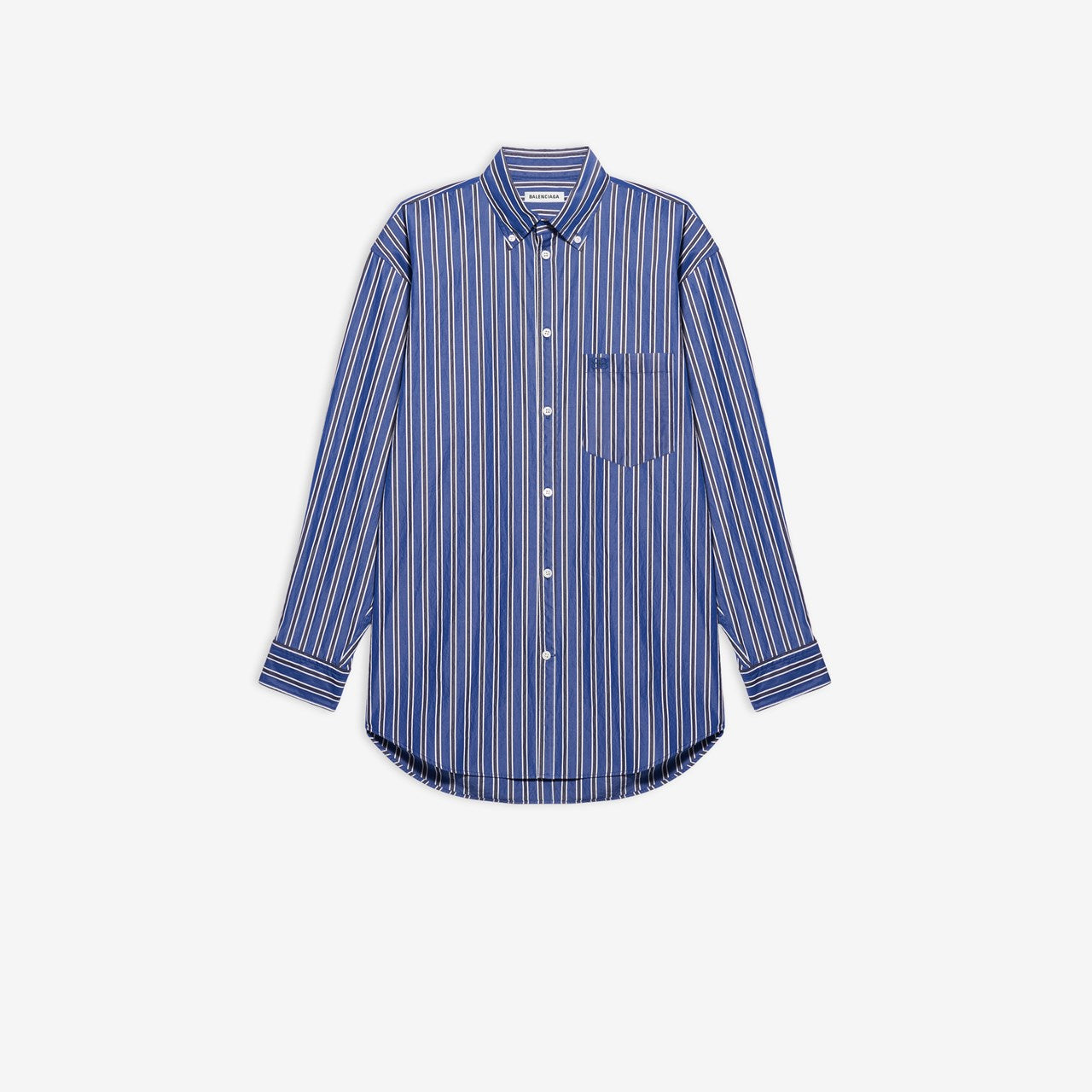 Balenciaga button clearance up shirt