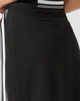 Lorna Jane Statement Wrap Skirt in Black