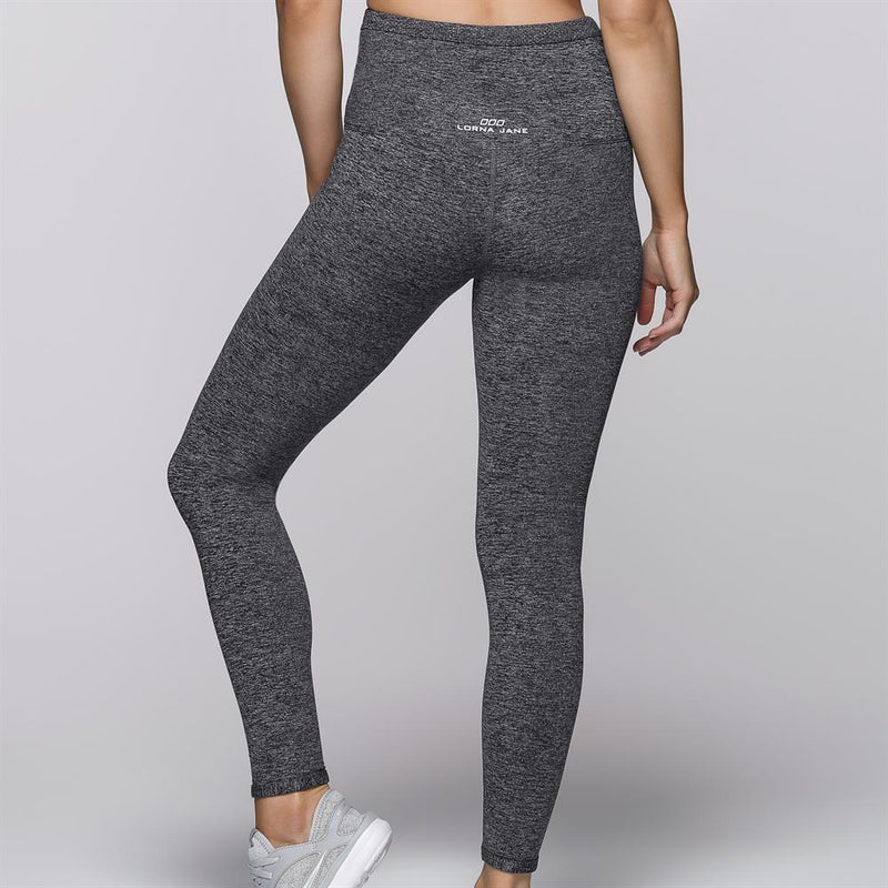 Lorna Jane LJ Ultimate Thermal F/L Tight in Char Marl