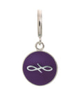 Endless Jewellery Violet Endless Coin Silver Charm