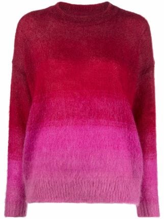 Isabel Marant Womens Drussell Pullover in Fuschia