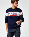 Pyrenex Mens Mederic Sweater in Amiral