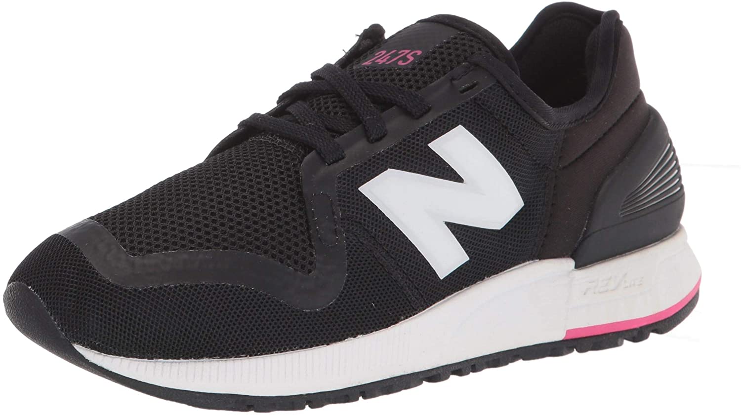 New balance 247 white sales pink