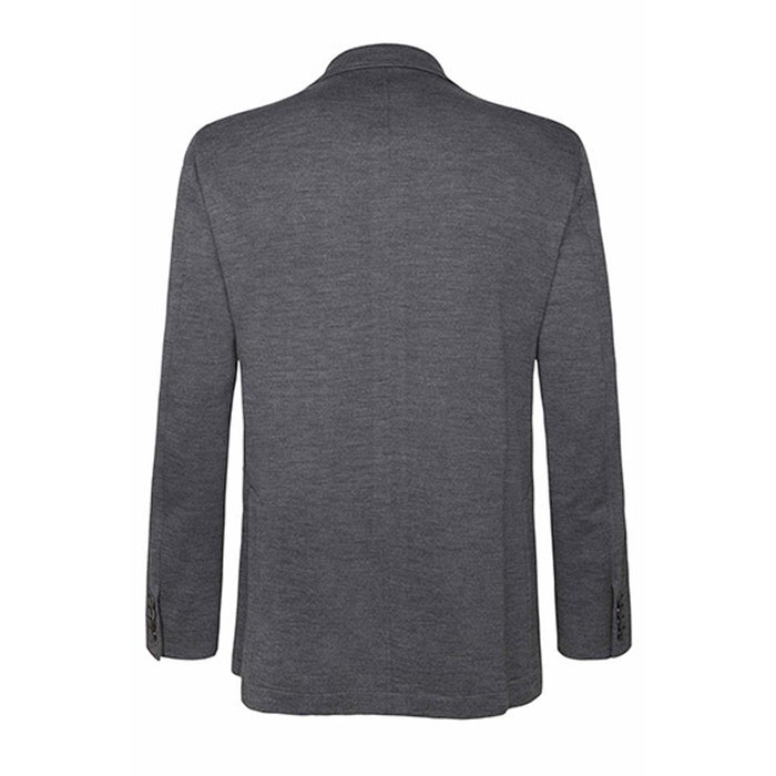 Men's Hackett, Piquet Jersey Jacket in Grey