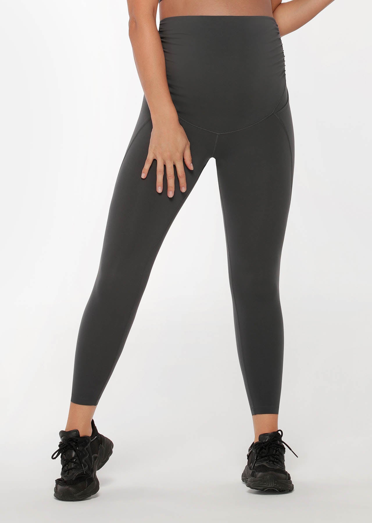 Lorna Jane Full Coverage Maternity Phone Pocket Ankle Biter Leggings i Sale Lab UK