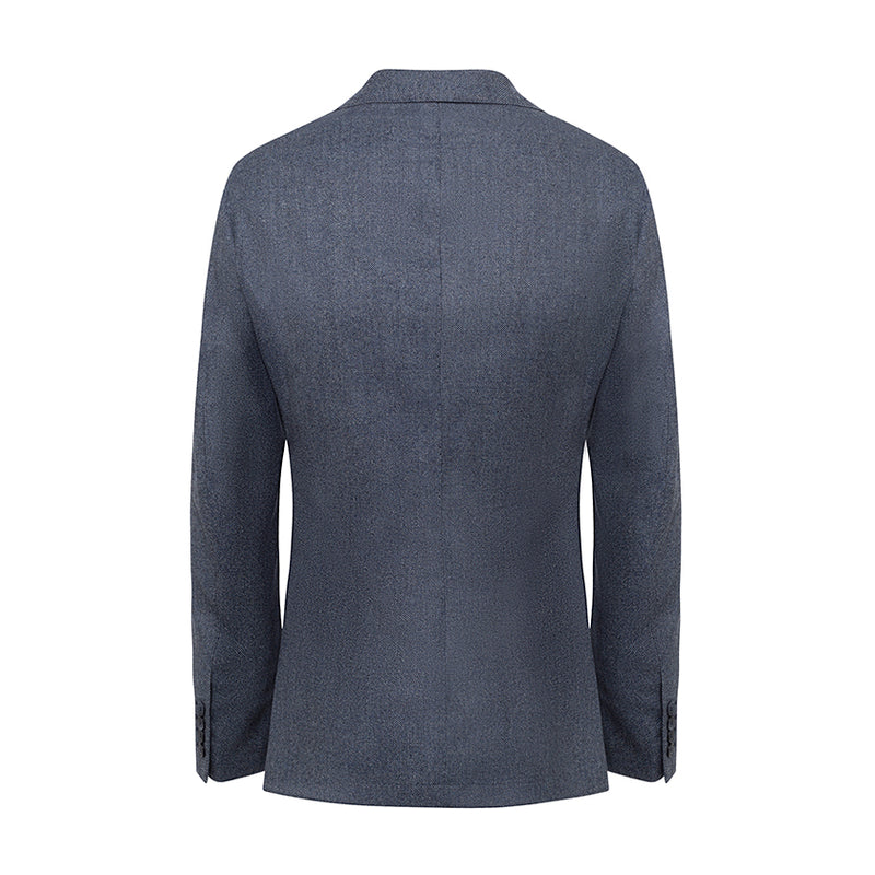 Men's Hackett, Brushed Birdseye Jacket in Blue