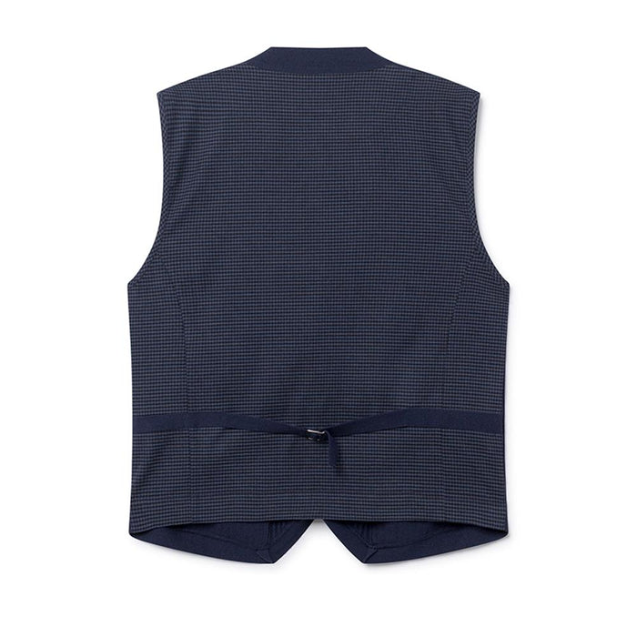 Men's Hackett, Knitted Fabric Gilet in Blue