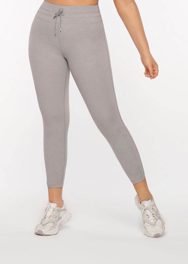 Lorna Jane Glory Ankle Biter Leggings in Dark Concrete Grey