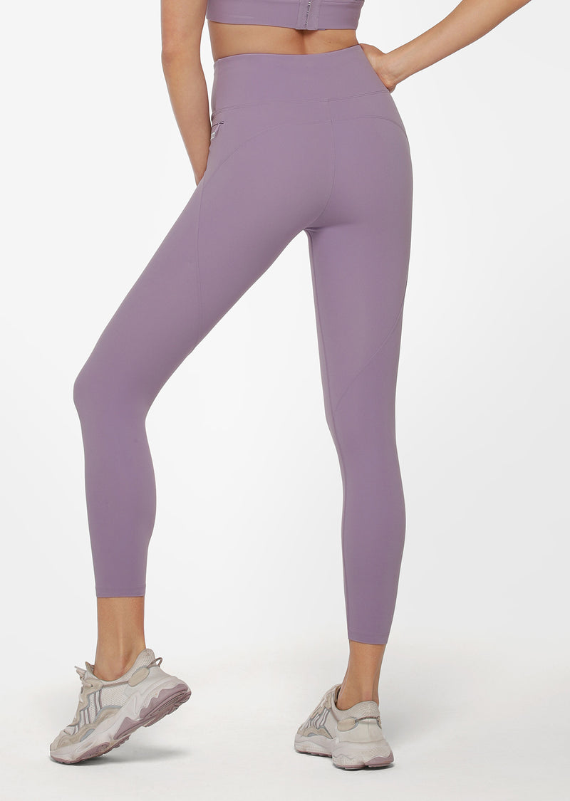 Lorna Jane New Amy Ankle Biter Leggings in Dusted Violet