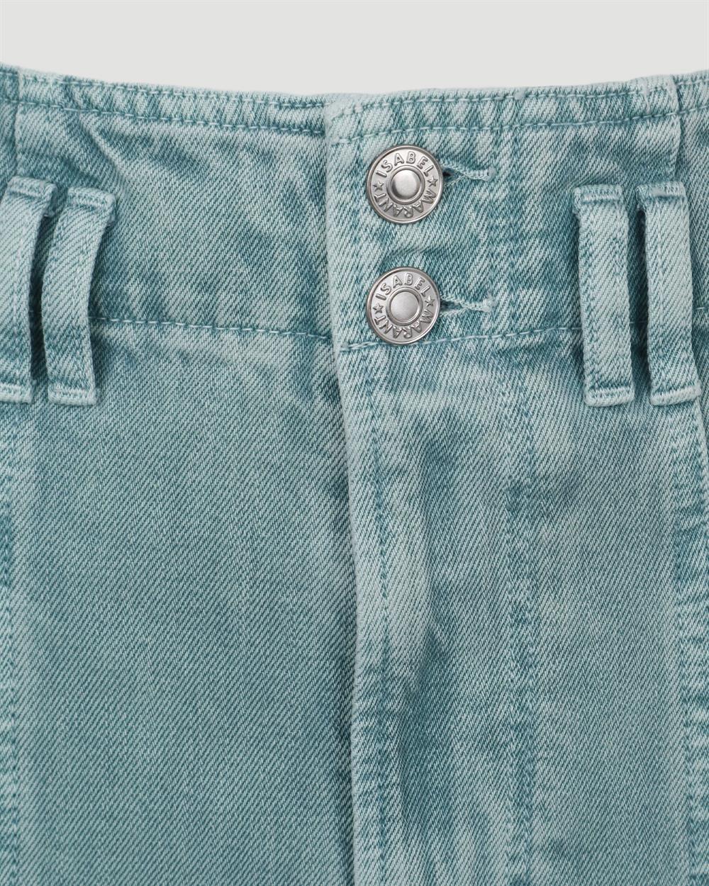 Isabel Marant Womens Tucson Pantalon in Blue