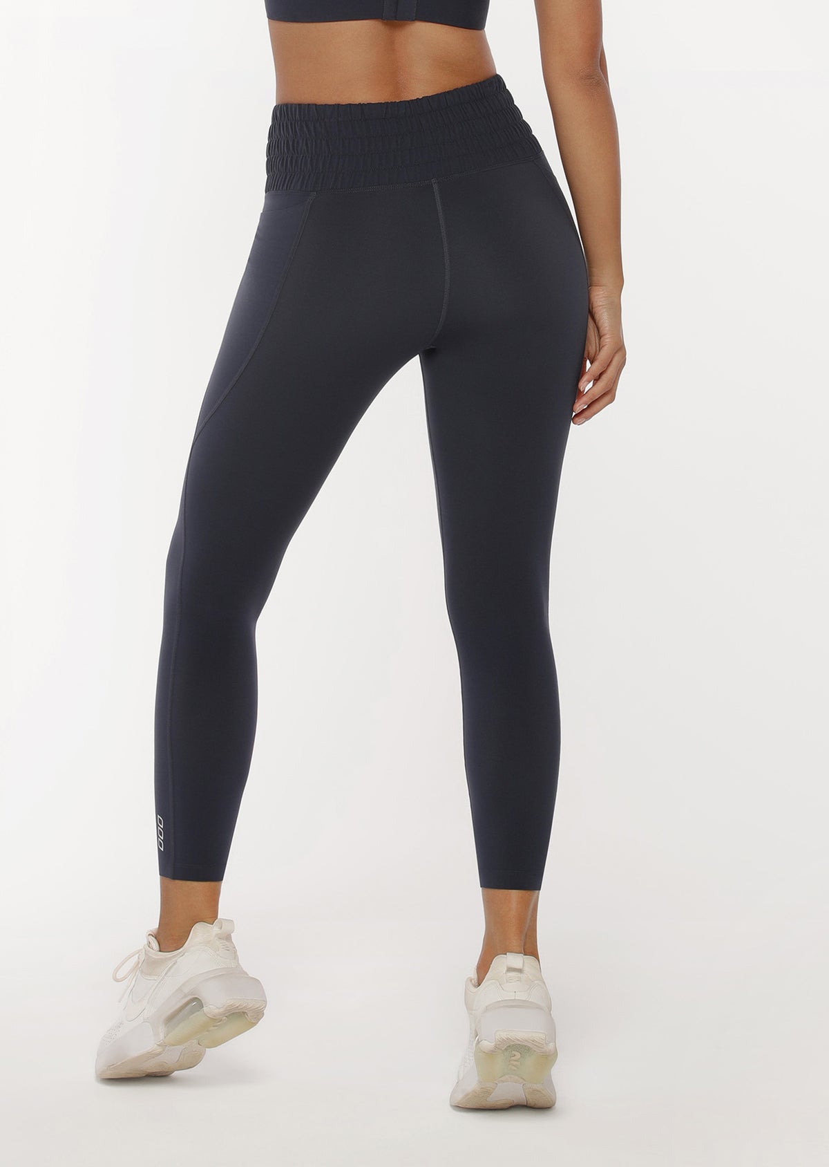 Lorna Jane Power Up Phone Pocket Ankle Biter Leggings in Platinum