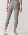 Lorna Jane Uplift Ankle Biter Leggings in Concrete Grey Marl